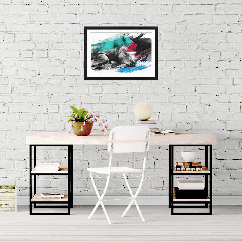Single Picture Frame Print on Glass