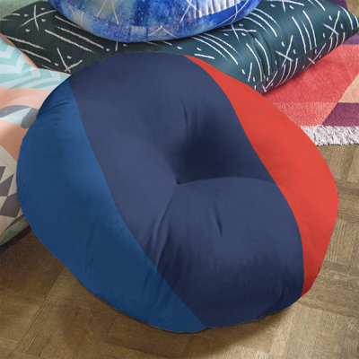 Striped Reversible Throw Pillow