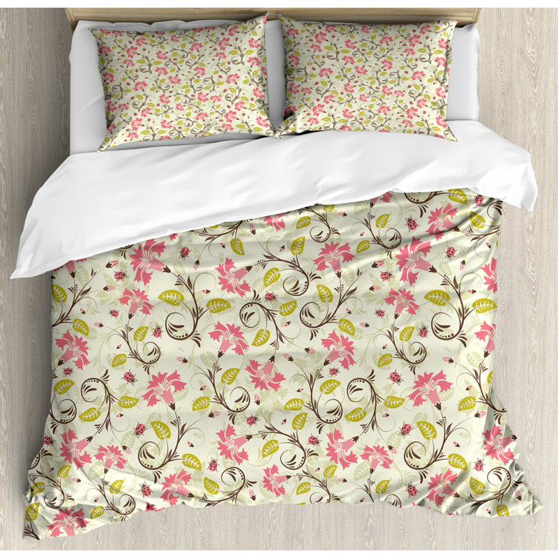 Queen Duvet Cover + 2 Pillow Shams