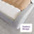 Low Profile Sleigh Bed with Ergonomic Adjustable Headboard-56629219