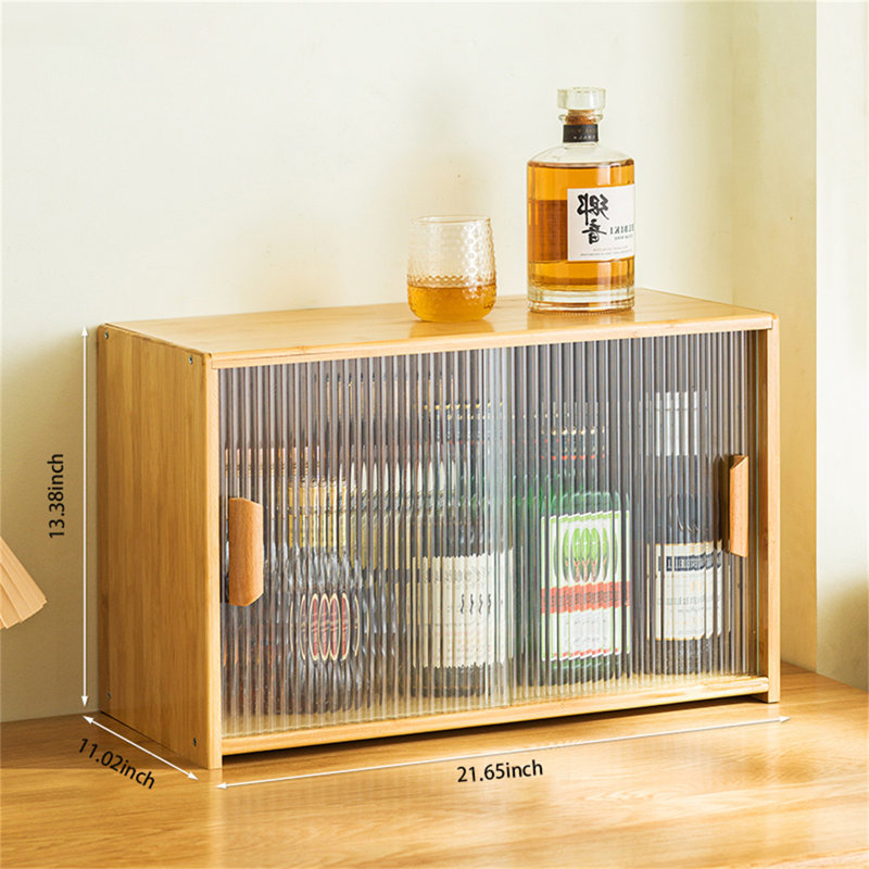 Support à bouteilles de vin de table Taliana, H 13,38 po x l 21,65 po x P 11,02 po