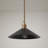Tilda 1 - Light 14" Wide Electroplated Brass Single Pendant-586530980