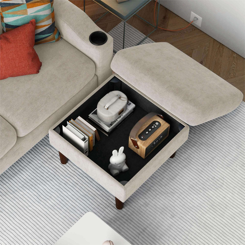 Bryceon 78'' Sofa, Beige Linen 