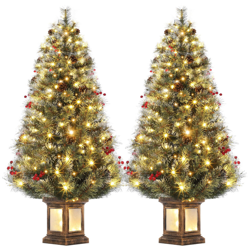 4.5Ft Artificial Christmas Tree 2 PACK