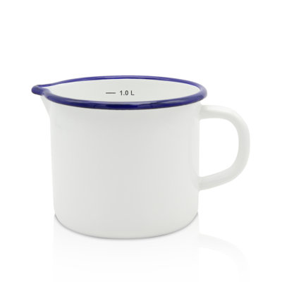 1L Enamelware Milk Pan