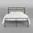 Metal Platform Bed-347146759-347146755