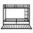 Metal Bunk Bed With Trundle-1481076146