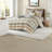 Premium Cotton Bedding Sets, Multicolor Stripe, King Size Comfort
