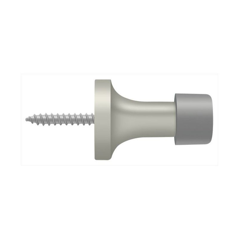 Door Stop, Brushed Nickel