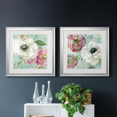 " Asbury Garden Bloom III " 2 - Pieces