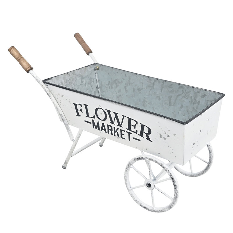 Pot à fleurs, Blanc