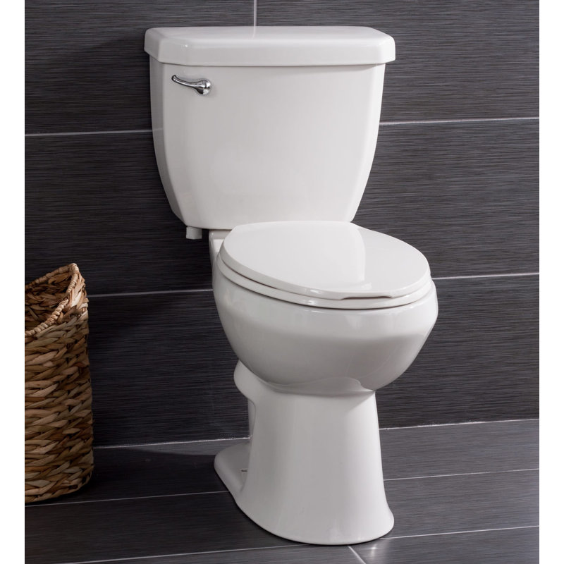 Miseno 1.28 Gallons GPF Elongated Chair Height Floor Mounted Kit (Seat Included)