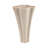 Earthenware Decorative Vase With Sculpted Wavy Design-307760061