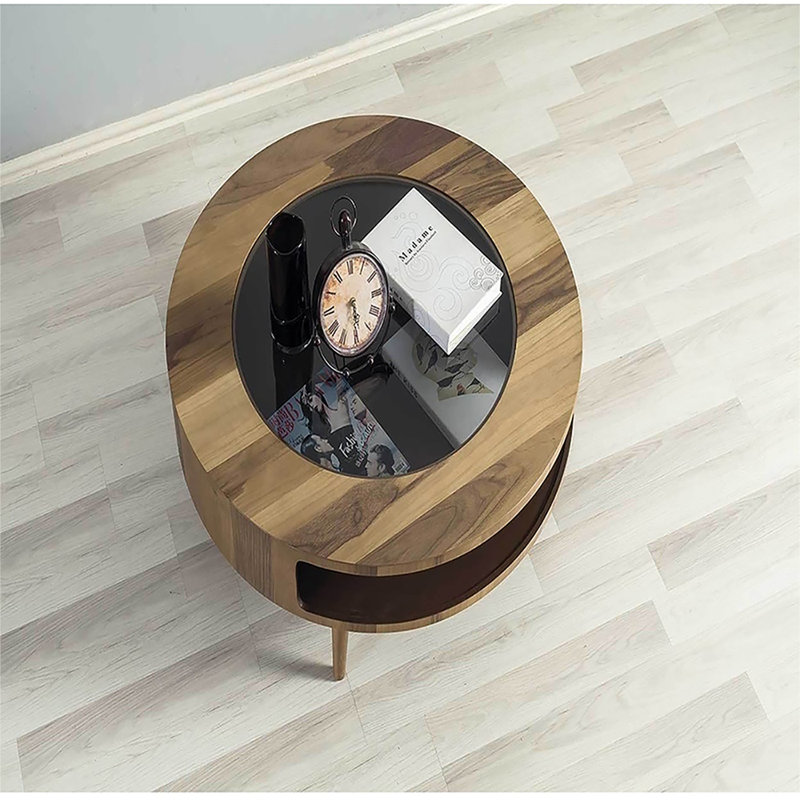 Table basse ronde ronde Moon