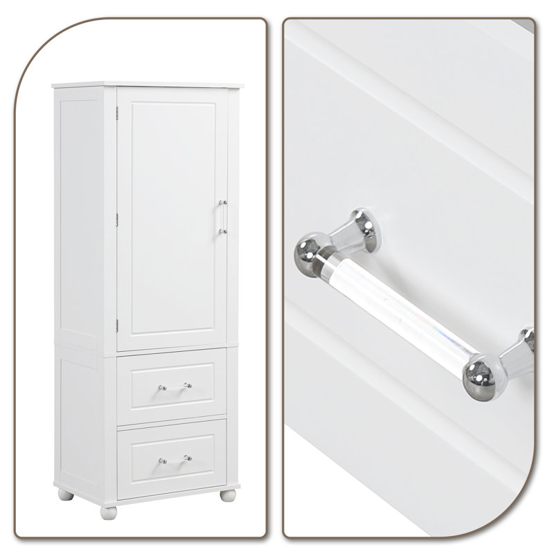 Armoire à linge sur pied Demy