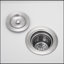 Undermount Bar Sink With Grid And Strainer