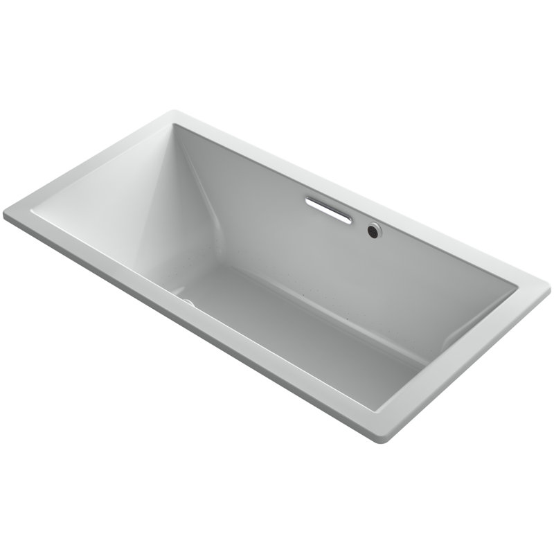 Baignoire à air comprimé 72 po x 36 po, Gris glacé