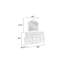 Commode 9 tiroirs Opulence