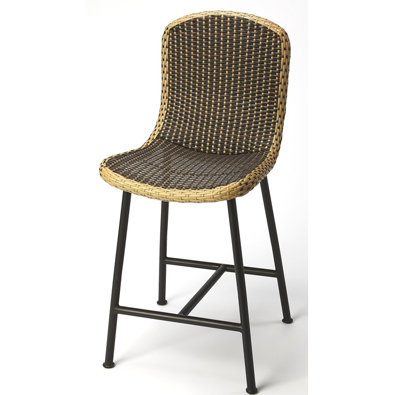 Counter Stool with Metal Frame