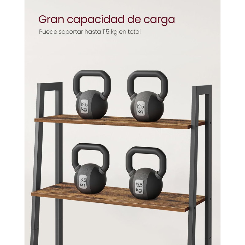 137cm H x 80cm W Ladder Bookcase