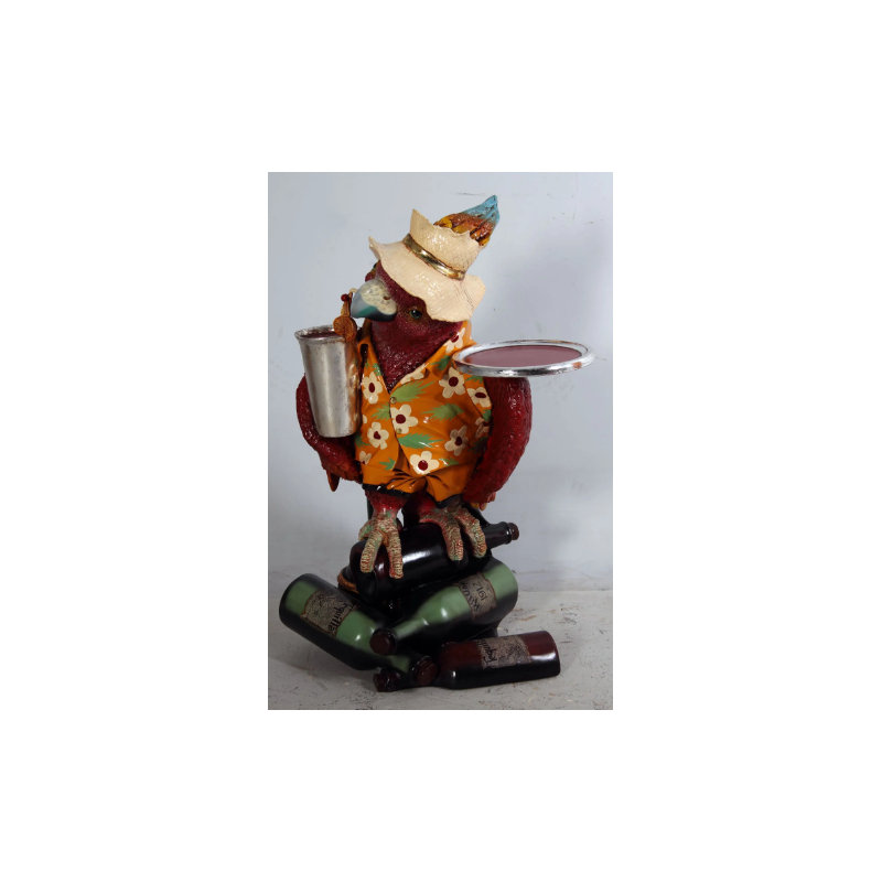Statue de grand perroquet Jahmaal Butler