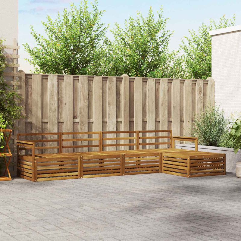 329cm Wide Patio Sectional Set