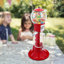Distributeur automatique de jouets à jetons en spirale pour jeux d'arcade et magasins - Distributeur de balles rouges Twister pouvant contenir plus de 300 capsules