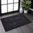 Black+Gray Washable Area Rug-864484406