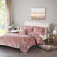 Ensemble d'édredon en velours simple avec coussin décoratif-121108406-121108402