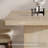 Modern Elegance Travertine - Slab Dining Table: Sleek & Spacious-110205122