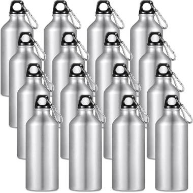 Glass Bottles 6 Pack 18oz Clear Eco-friendly Leak-proof Stainless-steel  Lids And 6 Sleeves In Different Colors - Homeitusa : Target