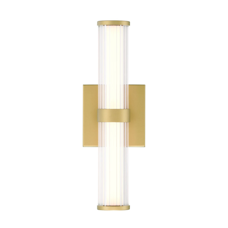 Fayton 14" LED Sconce, Gold