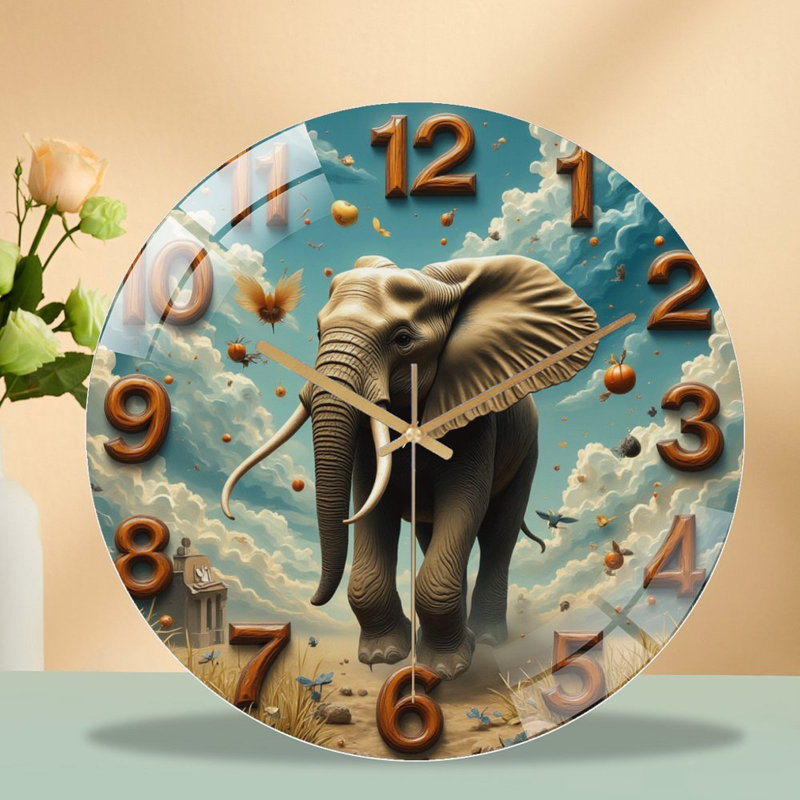 Horloge murale Elephant