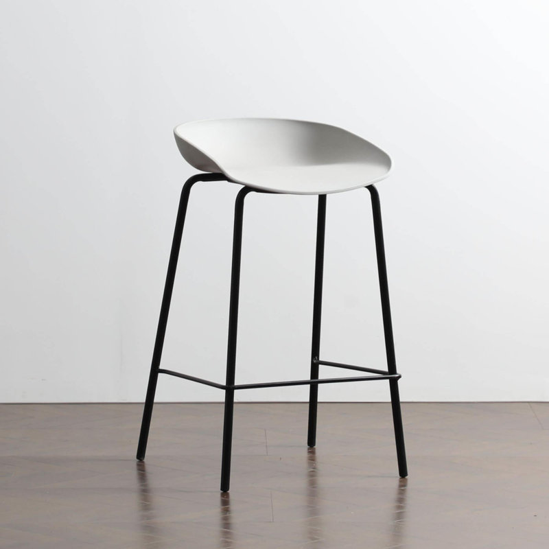 Volturno 74cm Stool, Light Grey