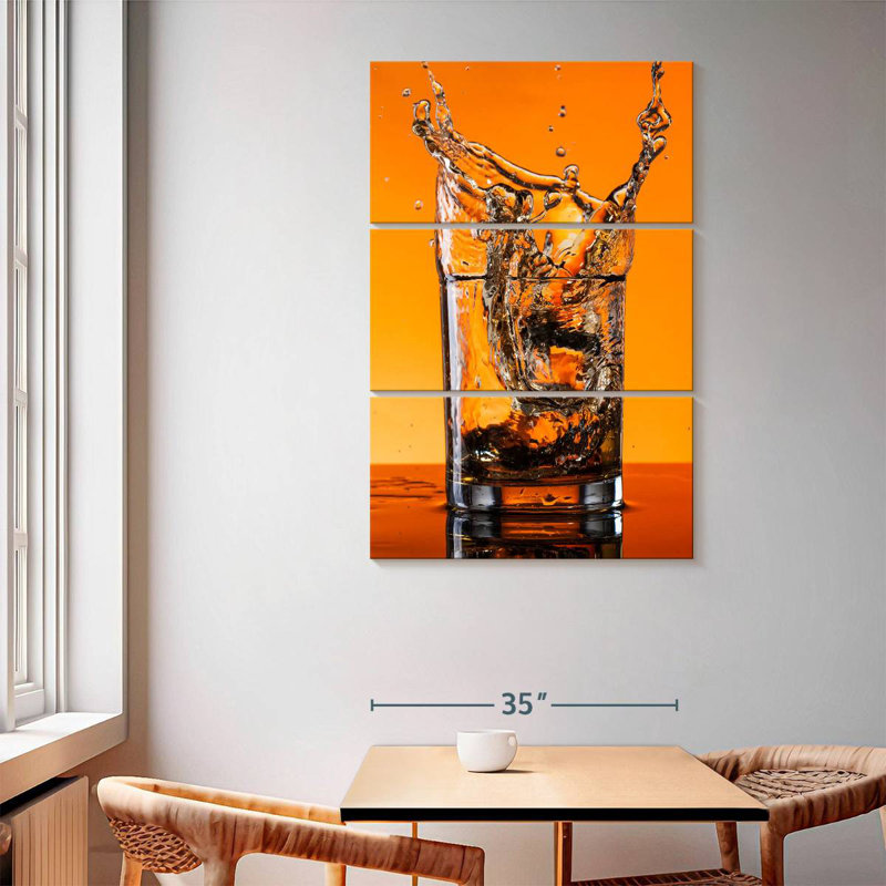 Yarlin Whiskey Splashing In Glass
