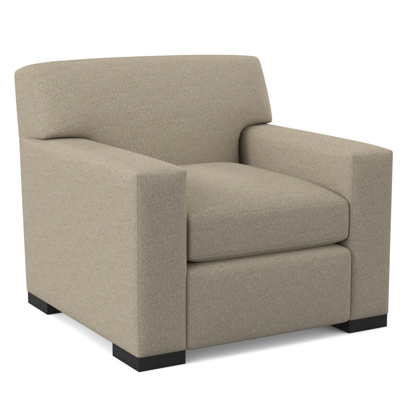 Elkins Armchair, Venice Linen, Espresso