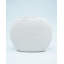 Pot décoratif minimaliste moderne en résine blanche moderne