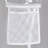 Gargiulo Mesh Pockets PEVA Single Shower Curtain