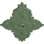 Médaillon de plafond Endurathane Ashford, l 42 3/4 po x H 28 7/8 po x P 1 po, finition Americana peinte à la main