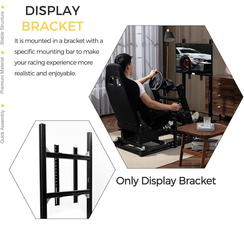 Inbox Zero Adjustable PC & Racing Game Chair