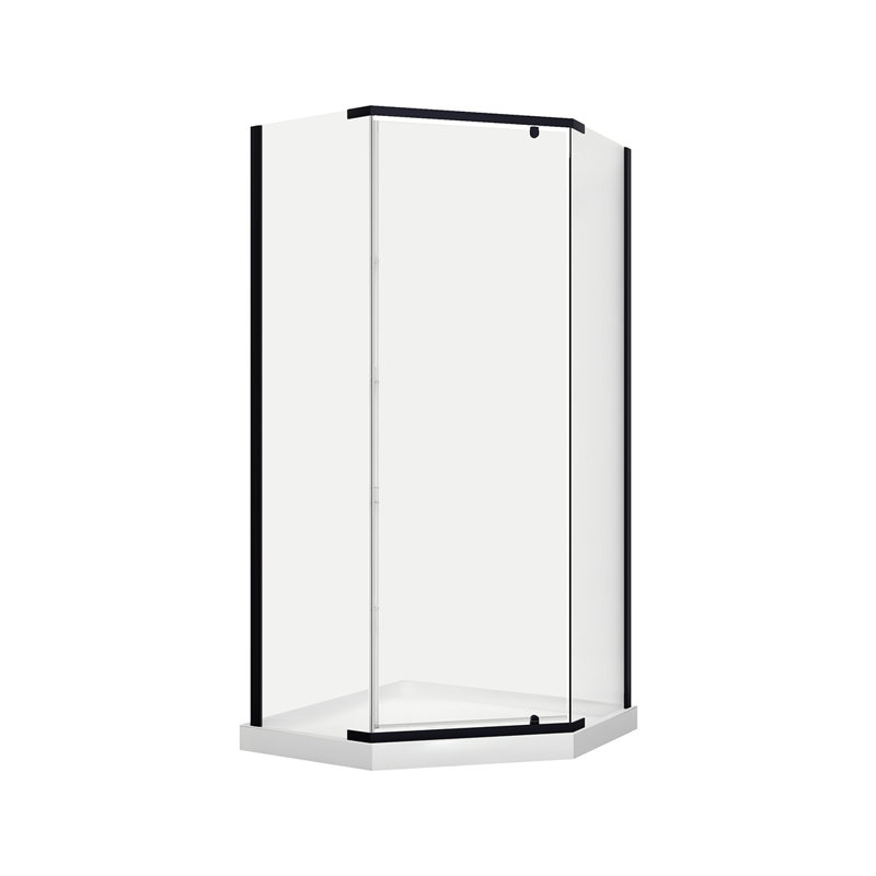 40'' W 75'' H Framed Left Hand/Outswing Shower Enclosure