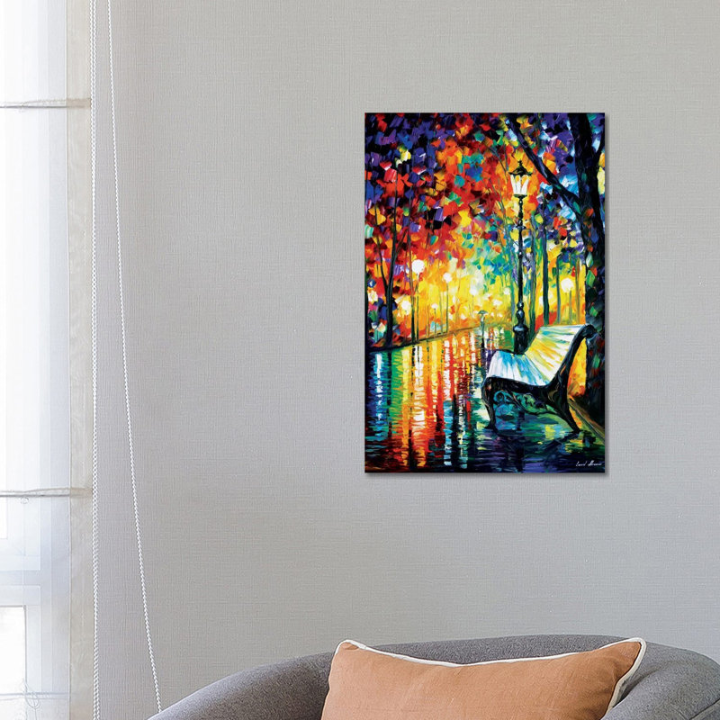 She Left... 1 Piece Painting on Canvas, 66.04 cm H x 45.72 cm W x 1.91 cm D, Wrapped Canvas