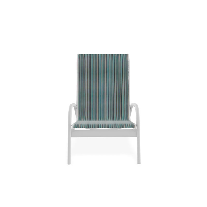 Beach Chair, Textured White, Vinyard
