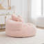 Pouf individuel avec 3 coussins et accoudoirs-400281511