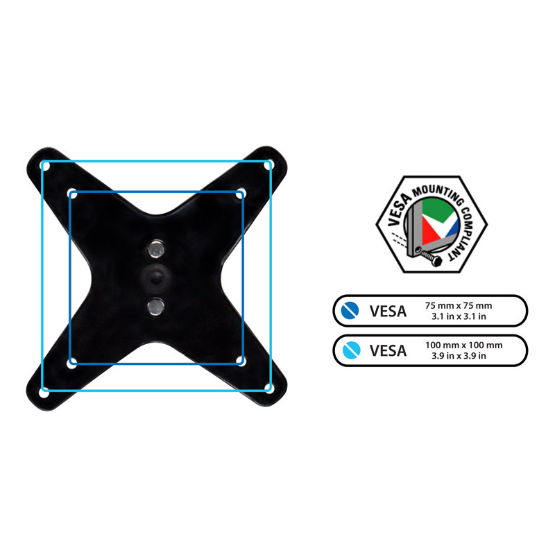 Arm Full Motion Articulating 2 Screen Wall Mount