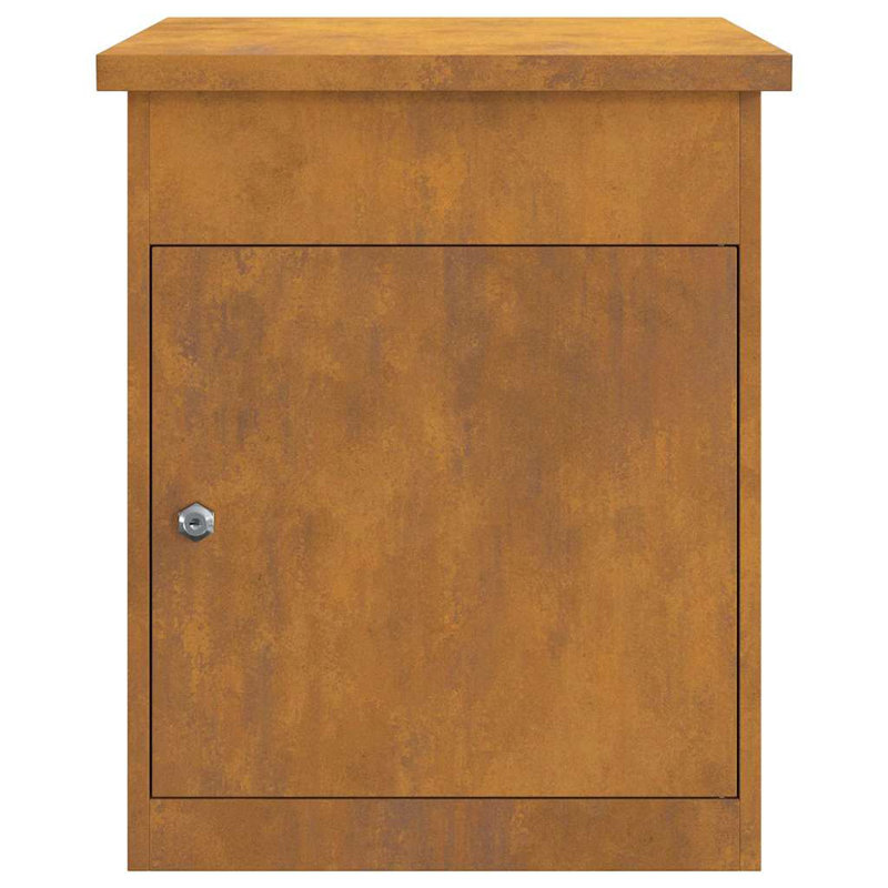 Weathering Steel Drop Box