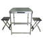 Table de camping pliante en métal