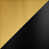 Matte Black/Brushed Brass