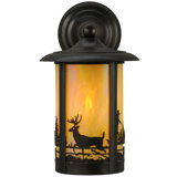 Rustic Lodge 1 - Light Outdoor Wall Lantern