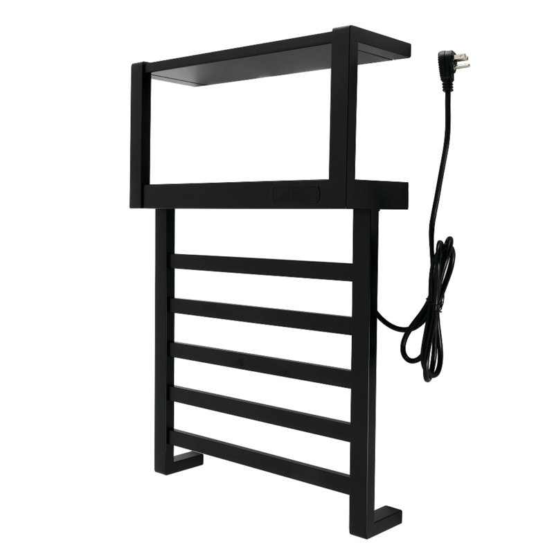 Chauffe-serviettes mural Kingston Brass, Noir mat